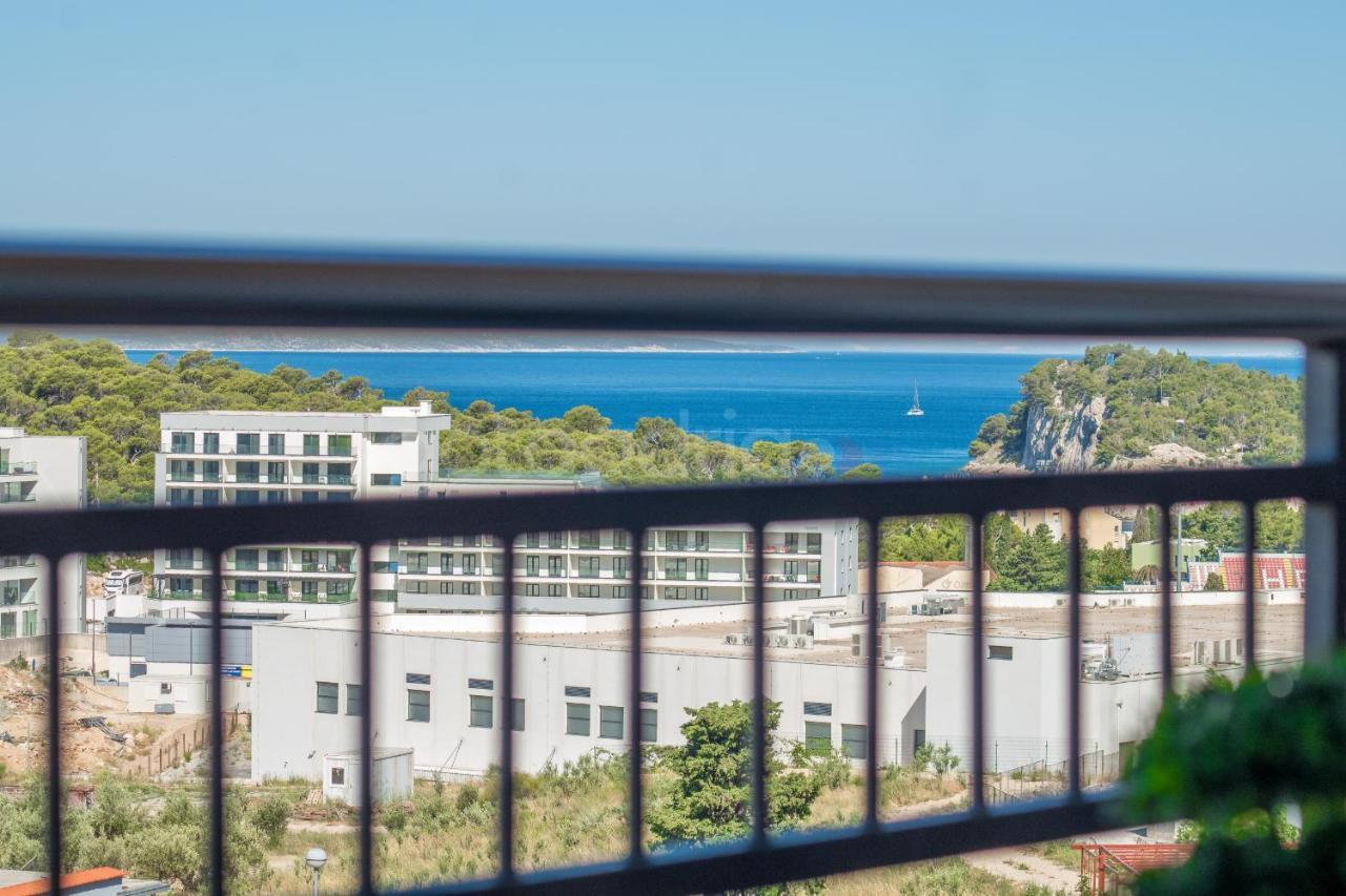 Seaview Apartments Duky Makarska Bagian luar foto